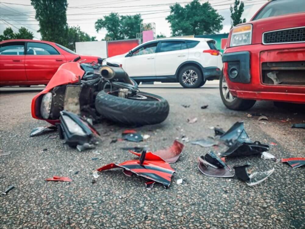 how to prevent damage caused by motorcycle accident