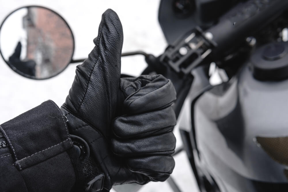 Street motorcycle riding gloves