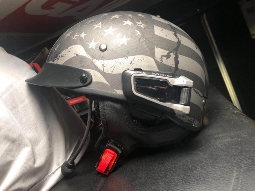 Vega Helmets Half Size Warrior Motorcycle Helmet